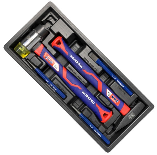 Тележка инструментальная WORKPRO WP285002A 7 ящиков с 12 ложементами - изображение 5