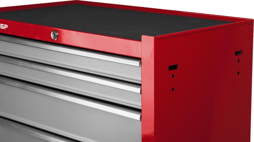 Тележка инструментальная ЗУБР Мастер 7 ящиков, 680х330х880мм 38905-7 - изображение 3