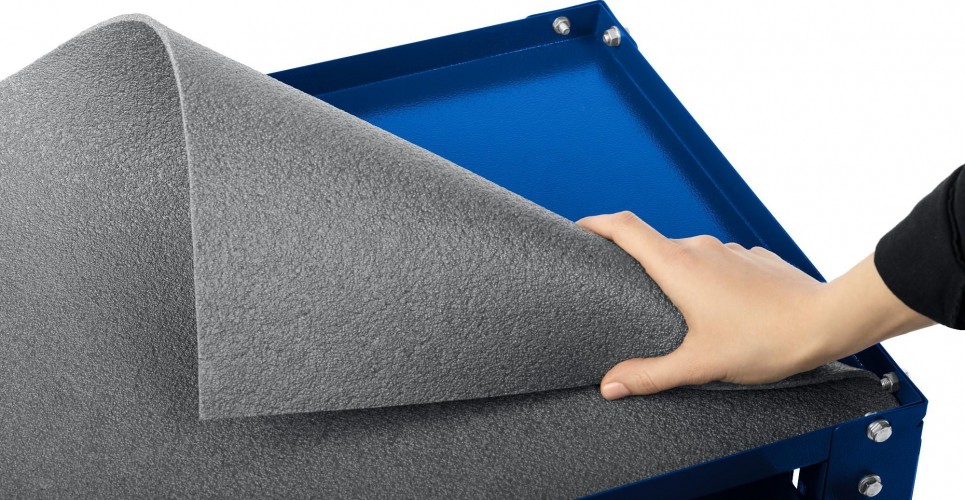 Тележка инструментальная ЗУБР 38914 Профессионал 1 ящик + 2 полки 38914 - изображение 2