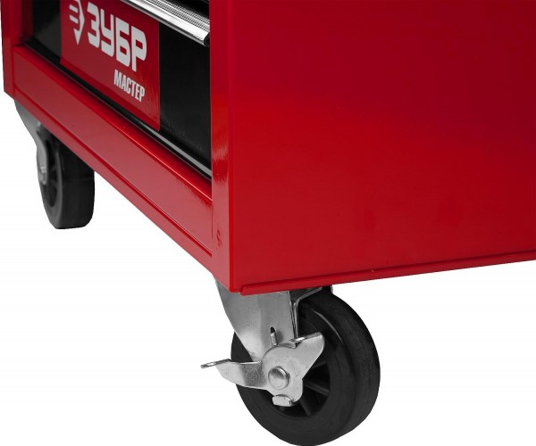 Тележка инструментальная ЗУБР Мастер 7 ящиков, 680х330х880мм 38905-7 - изображение 5