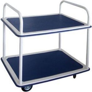 Тележка платформенная Everstar PH 150-2 (двухярусная, 730*475 мм, грузоподъемность 150 кг) 09000676