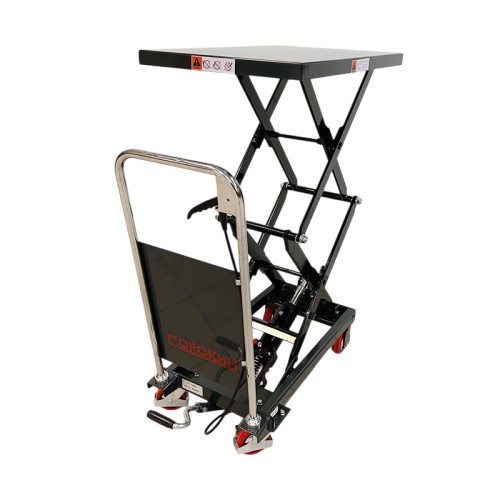 Тележка платформенная гидравлическая СОРОКИН 9.11 High 0,15 т - изображение 2