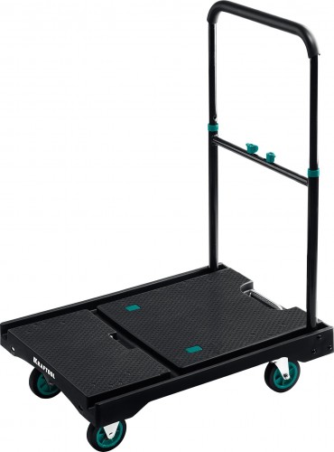 Тележка платформенная KRAFTOOL 680х495мм складная рукоятка/колеса d 100мм 38780-150