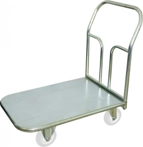 Тележка платформенная оцинкованная Rusklad ТП Ц 5 700х1200 мм (без колес) ТП Ц 5 б/к