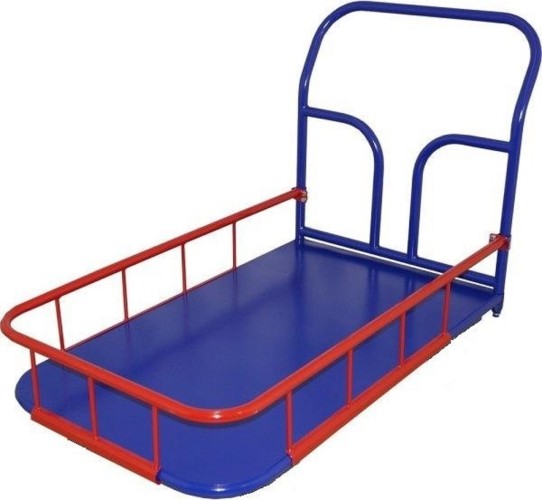 Тележка платформенная Rusklad ТПБ 1 500 х 800 мм (без колес) со съемным бортом 150 мм ТПБ 1 б/к