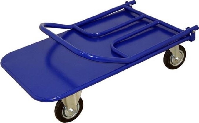 Тележка платформенная Rusklad ТПСР 2 М 3 600 х 900 мм с колесами 160 мм - изображение 2