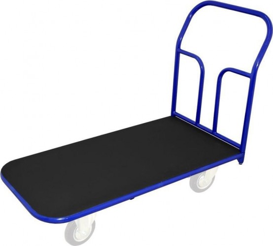 Тележка платформенная Rusklad ТПР-2 600 х 900 мм с резиновым покрытием (без колес) ТПР 2 б/к