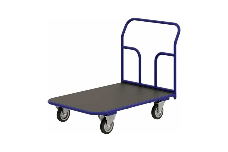Тележка платформенная Rusklad ТПР-5 700 х 1200 мм с резиновым покрытием (К-160 мм) - изображение 3