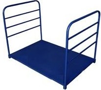 Тележка платформенная с двумя ручками Rusklad ТЯ-3 600х1000 (без колес) ТЯ 3 б/к