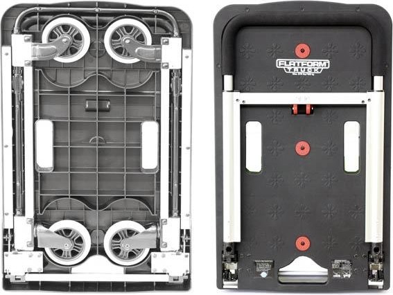 Тележка платформенная складная СТЕЛЛА-ТЕХНИК FF-S 4-х колесная, сталь/алюминий/пластик 137 кг - изображение 4