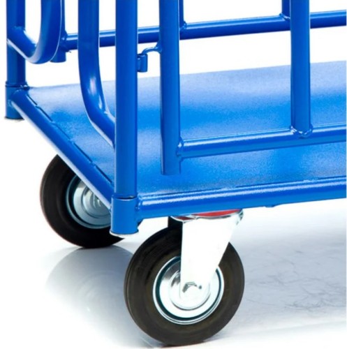 Тележка платформенная СТЕЛЛА-ТЕХНИК КПО-500Т-125 с бортами КПО-500Т-125-И - изображение 4