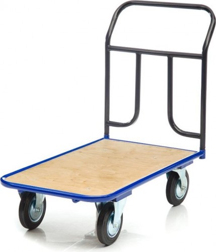 Тележка платформенная СТЕЛЛА-ТЕХНИК КПТ-500-150 с фанерой, 600х1000мм КПТ-500-150-И