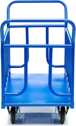 Тележка платформенная СТЕЛЛА-ТЕХНИК КПО-500Т-150 с бортами, 800х1200мм КПО-500Т-150-И - изображение 5