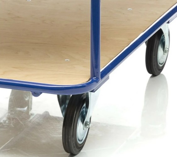 Тележка платформенная СТЕЛЛА-ТЕХНИК КП-2 2-х ярусная КП-2-Ф-5-8-200-К - изображение 5