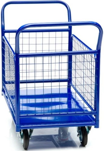 Тележка платформенная СТЕЛЛА-ТЕХНИК КПО-500С-125 с бортами КПО-500С-125-К - изображение 2