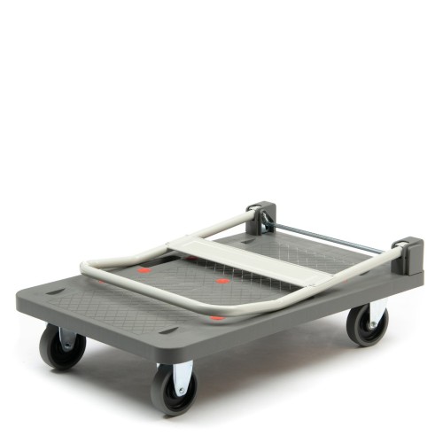 Тележка платформенная СТЕЛЛА-ТЕХНИК FW-250П со складной ручкой, 250кг - изображение 2