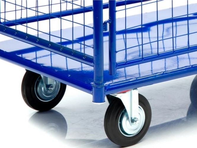 Тележка платформенная СТЕЛЛА-ТЕХНИК КПО-500С-125 с бортами КПО-500С-125-К - изображение 5