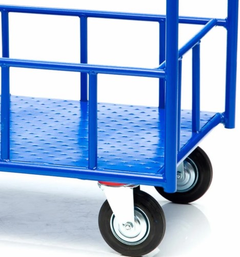 Тележка платформенная СТЕЛЛА-ТЕХНИК КПБ-300-200 с бортом КПБ-300-200-К - изображение 5