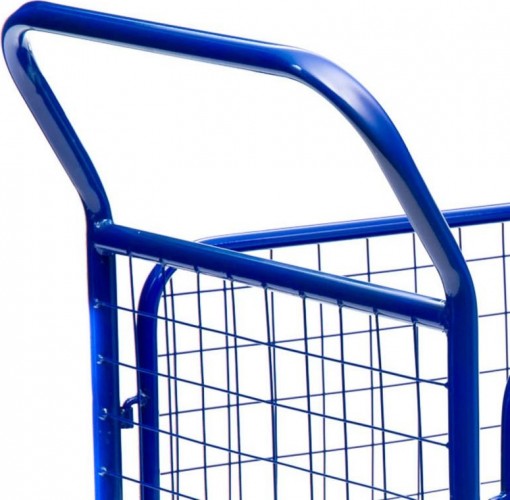 Тележка платформенная СТЕЛЛА-ТЕХНИК КПО-500С-200 с бортами, 650х1150мм КПО-500С-200-И - изображение 5