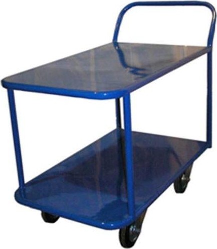 Тележка платформенная СТЕЛЛА-ТЕХНИК КП-2 2-х ярусная, 700х1200мм, металл КП-2-М-200-И