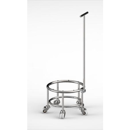 Тележка подкатная ТМП-60  для МПЛ-60 вся нерж. (41000020414)