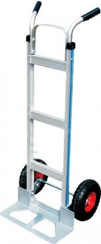 Тележка ручная складная СТЕЛЛА-ТЕХНИК КТ-2125А Alu 2-х колесная, алюминевая, две ручки 150 кг KT-2125A