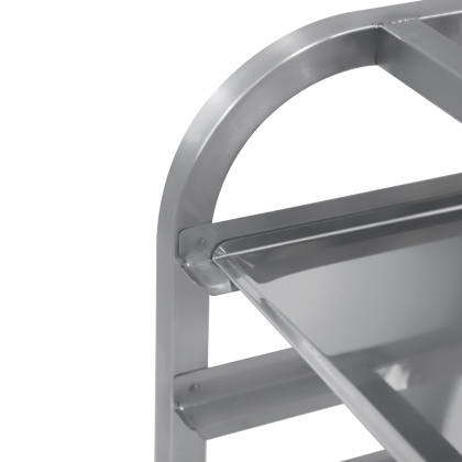 ТЕЛЕЖКА-ШПИЛЬКА под противни Luxstahl ТШГ-6  нерж. - изображение 2