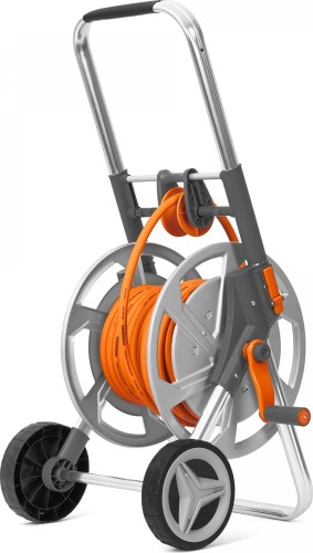 Тележка со шлангом DAEWOO DWR 2121 20 м, и набором для полива, металл - изображение 4