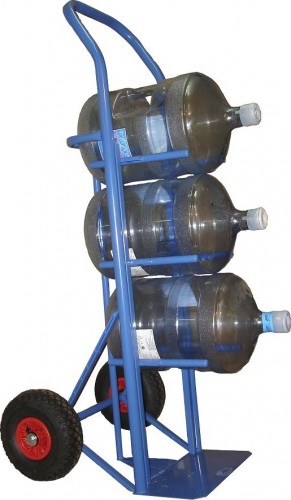 Тележка специальная СТЕЛЛА-ТЕХНИК КДВ-55 для бутылей с водой (-И) КДВ-55-пневмо-255