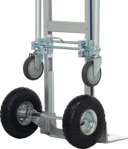 Тележка трансформер СТЕЛЛА-ТЕХНИК FW-85 алюминий, грузоподъемность 200/250 кг - изображение 5