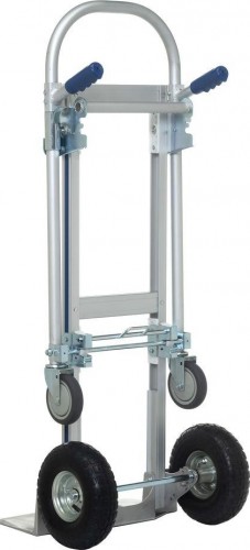Тележка трансформер СТЕЛЛА-ТЕХНИК FW-85 алюминий, грузоподъемность 200/250 кг - изображение 3