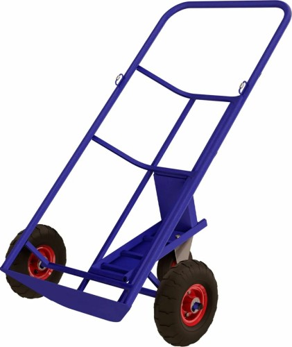 Тележка транспортировочная КП-2 под два баллона (пропан+кислор.) на пневмо колесах