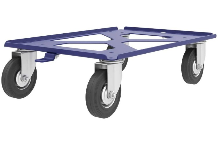 Тележка транспортировочная Rusklad "Скейт" 400х600 мм с колесами 160 мм