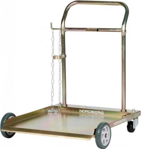 Тележка транспортировочная NORDBERG 26TR для бочек с маслом до 200 л ЦБ-00009855