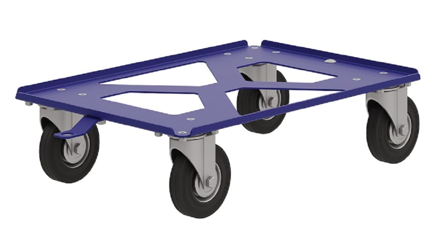 Тележка транспортировочная Rusklad "Скейт" 400х600 мм с колесами 125 мм - изображение 2