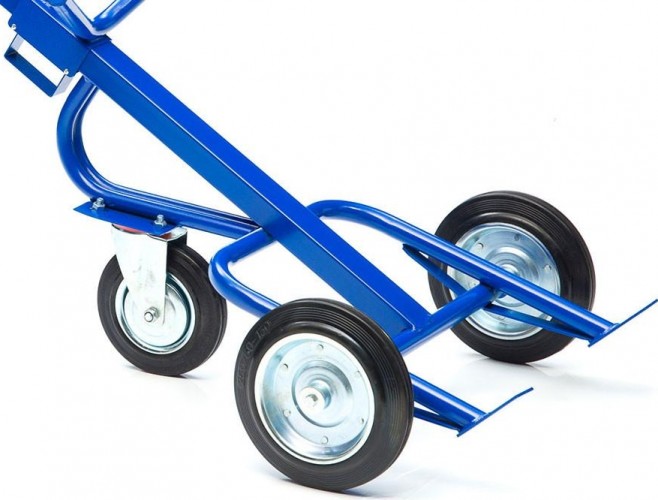 Тележка транспортировочная СТЕЛЛА-ТЕХНИК КБ-350 специальная для бочек КБ-350-И - изображение 2