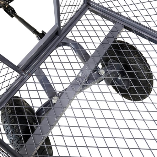 Тележка транспортировочная СОРОКИН 9.42 с бортами, четырехколесная 140 кг, 960х510 мм - изображение 4