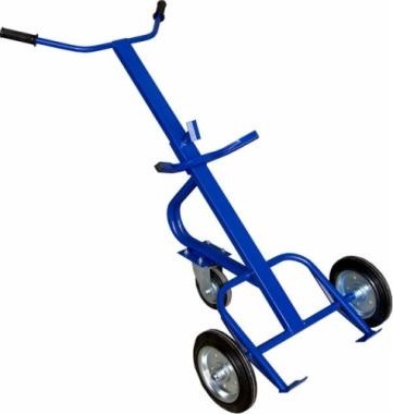 Тележка транспортировочная КБ-1 бочкокат на колесах из литой резины (до 200 кг)