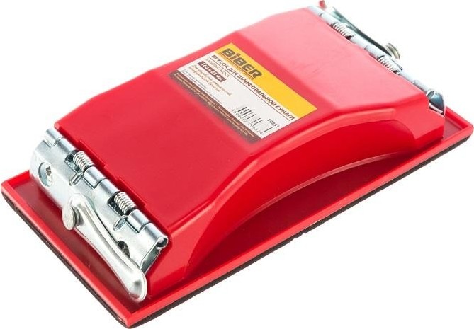 Терка Biber 70851 для шлифовальной бумаги 160х85мм тов-048253