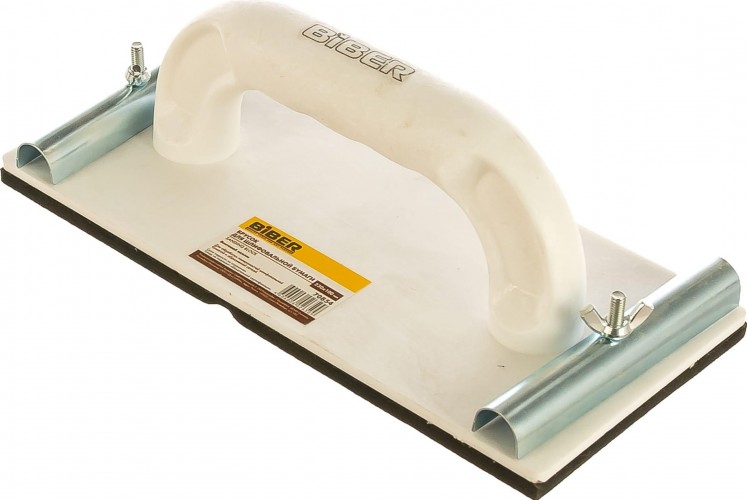 Терка Biber 70854 для шлифовальной бумаги, с винтовым зажимом 100х23 Тов-080357