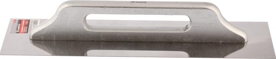 Терка MATRIX 480х130 мм гладилка из нержавеющей стали, , деревян 86734