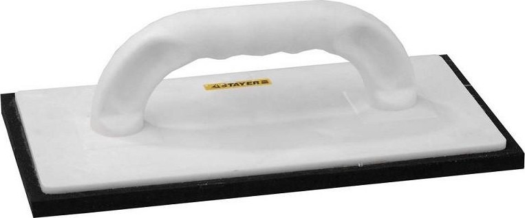 Терка STAYER MASTER доска терочная пластмассовая с резиновым покрытием 0815-1
