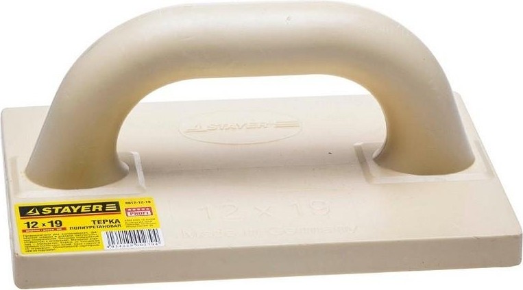 Терка STAYER PROFI полиуретановая, 120x190мм 0812-12-19