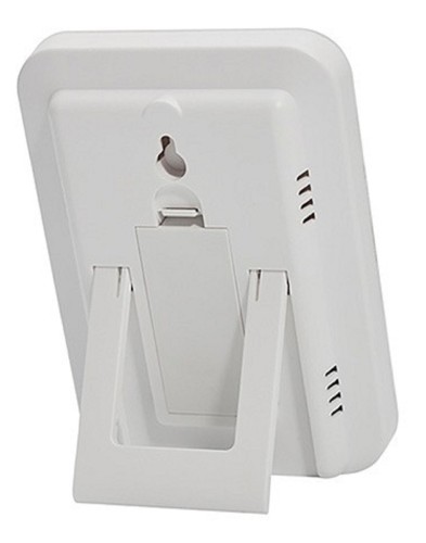 Термогигрометр комнатный Halsa HLS-E-101 цифровой, сенсорный, с будильником - изображение 3