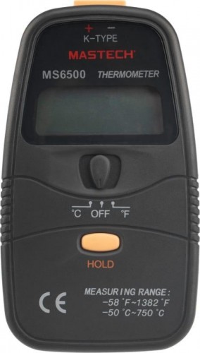 Термометр MASTECH MS6500 цифровой 13-1240 - изображение 2
