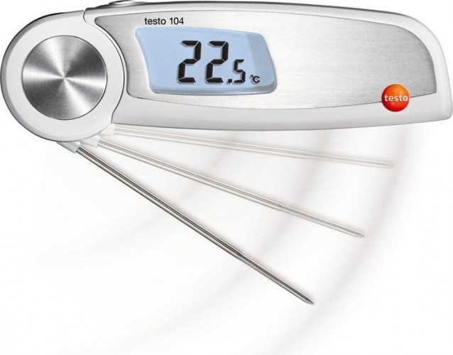 Термометр складной Testo 104 (водонепроницаемый) 0563 0104