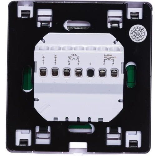 Терморегулятор для теплого пола REXANT R51XT с дисплеем и автомат. программированием 3680Вт 51-0532 - изображение 4