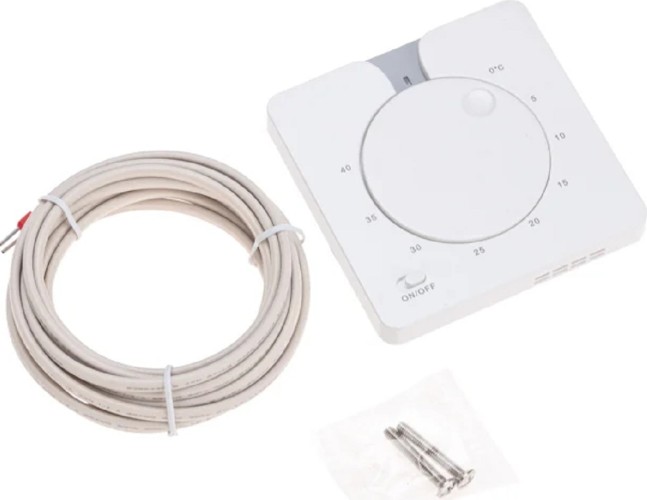 Терморегулятор для теплого пола REXANT 51-0592 механический R5XT 3,5квт, с led-индикатором - изображение 2