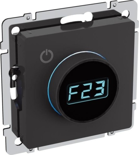 Термостат электронный IEK BRITE с индикацией ТС10-1-БрЧ чер BR-RT11-K02 - изображение 2