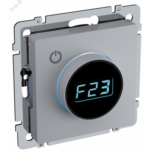 Термостат электронный IEK BRITE с индикацией ТС10-1-БрБ бел BR-RT11-K01